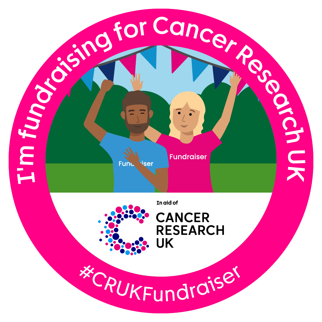 I’m fundraising in aid of Cancer Research UK